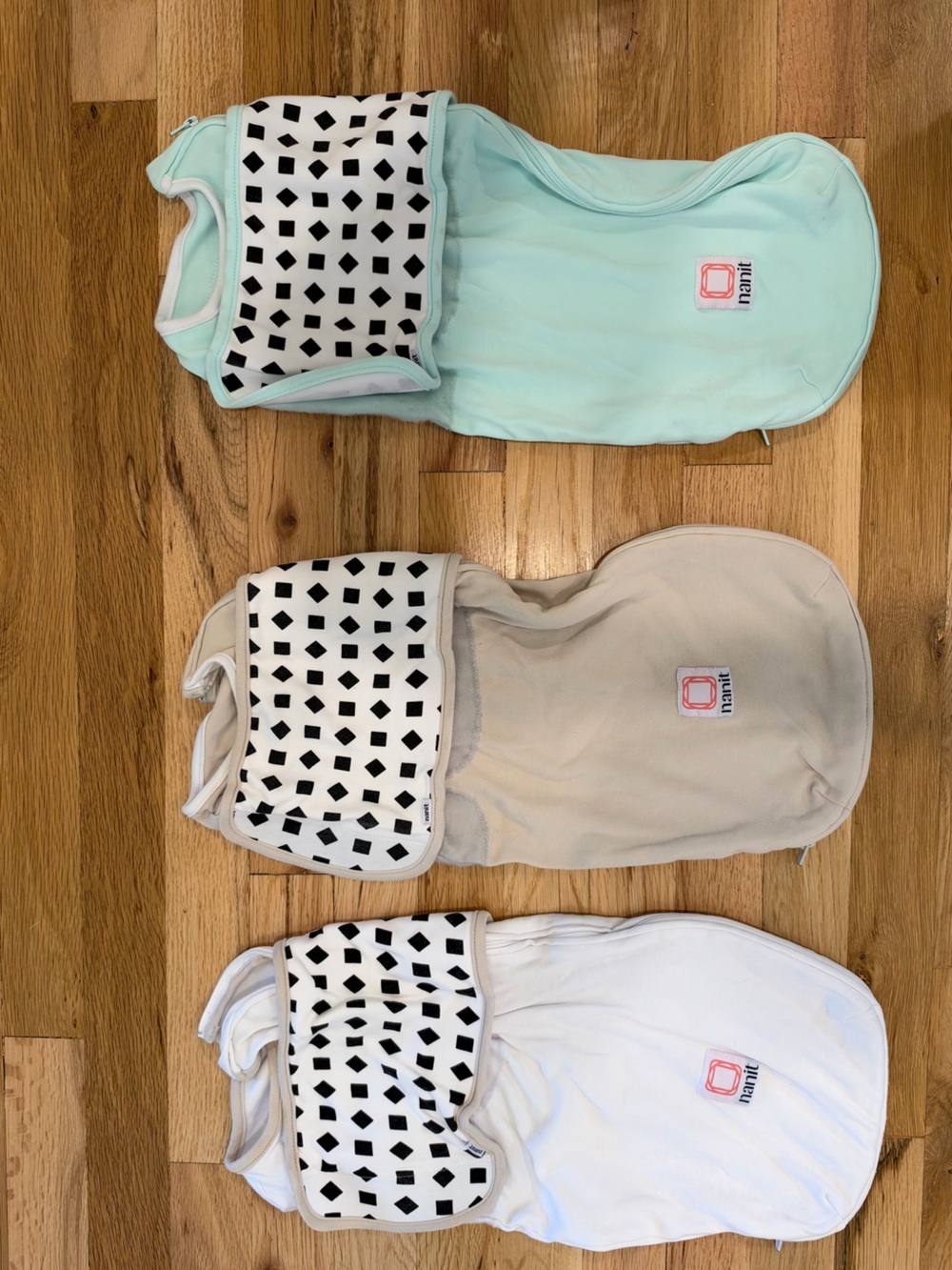 Nanit baby swaddles 0-3M
